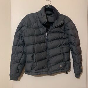 Mountain Hardwear Down Gray Puffer Jacket